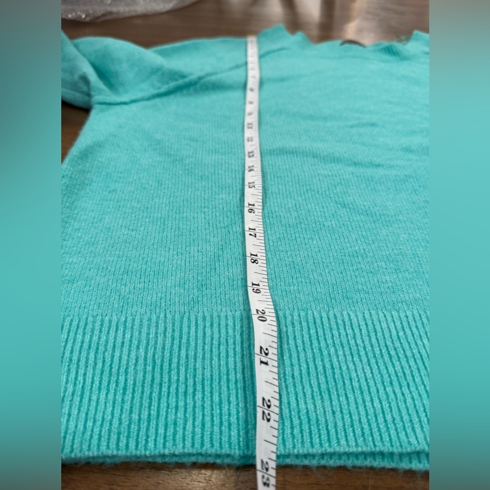 Vince Camuto Mint Green Crewneck Sweater - Picture 5 of 11